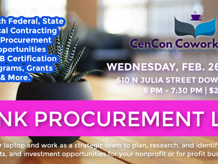 PINK (Procurement Information you Need to Know) PROCUREMENT LAB